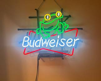 Budweiser neon light