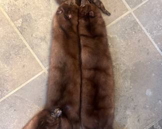 Ladies Real Mink wrap