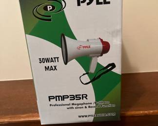 Who needs a megaphone?