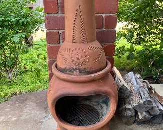 Terra-cotta Chimenea
