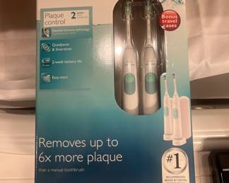New sonicare, electric toothbrush