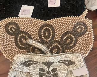 Selection of vintage ladies handbags