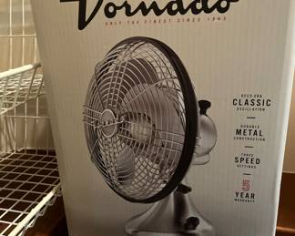 New inbox, Vornado fan