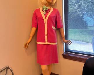 Life-size 1960s female mannequin