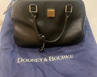 Black Dooney and Bourke leather handbag