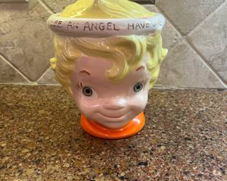 Vintage Taxi cookie jar