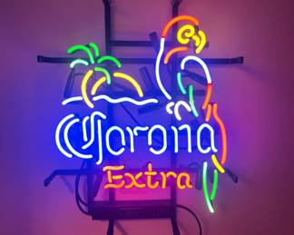 Corona, extra neon light