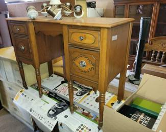 Vintage vanity desk