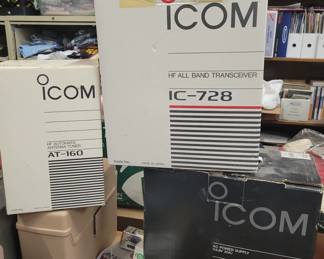 New in the box ICOM transceiver set