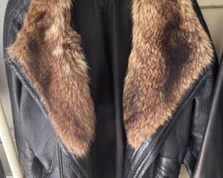Marc Buchanan Leather Jacket