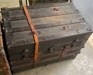 Antique Steamer Trunk