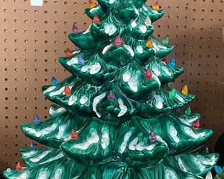 Vintage Ceramic Christmas Tree