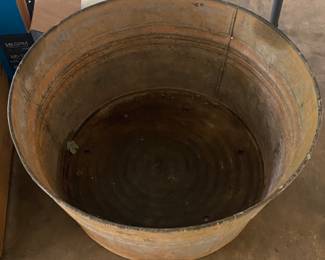 Galvanized Tub