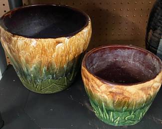 Roseville Pottery Planters