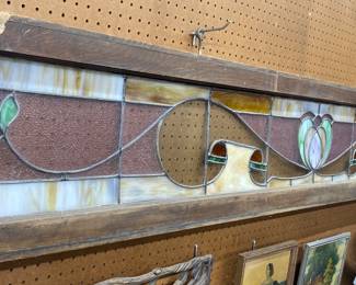 Antique Stained Glass Window