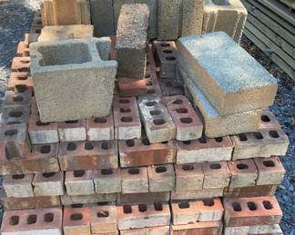 Over 200 Pieces of Brick for Project