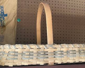 Oak Handle Basket