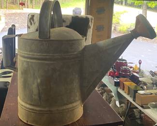 Galvanized Watering Can