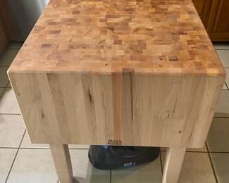 Large John Boos Butcher Block
