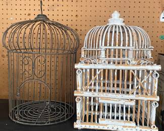 Assorted Decorative Bird Cages