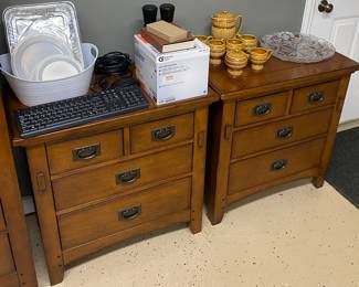 Arts and Crafts Style Nightstands