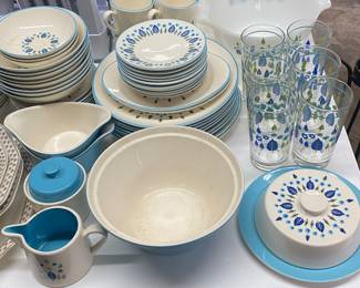 Mid-century Marcrest Swiss Alpine Dinnerware
