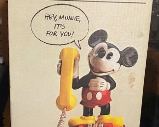 Mickey Mouse Telephone in Box