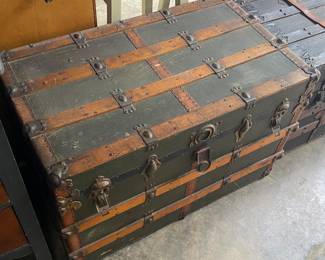 Antique Steamer Trunk
