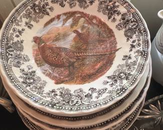 Quintessential Game Plate Set