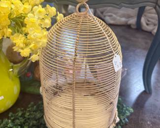 Beautiful metal bird cage