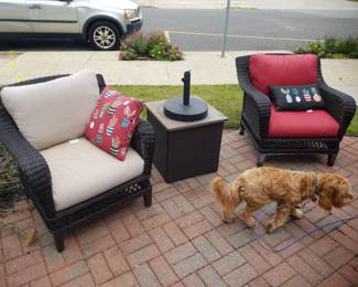 Patio conversation set