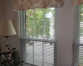 Window valances; blinds