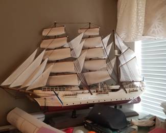 Coast Guard ship model