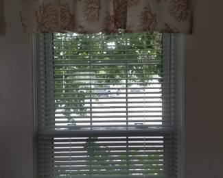 Window valance; blind