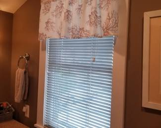 Window valances; blinds