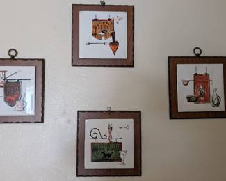 Ceramic MCM tiles, wall art