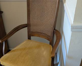 1 of six dining room chairs.