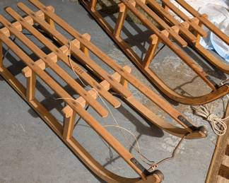 German sleds, circa 1960s