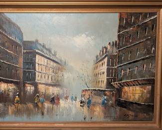 classic mid-century painting
