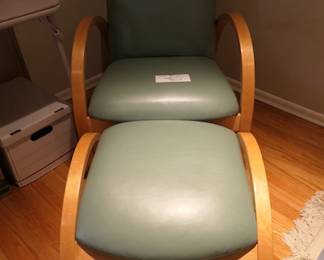 Peter Danko Recliner w/ Ottoman