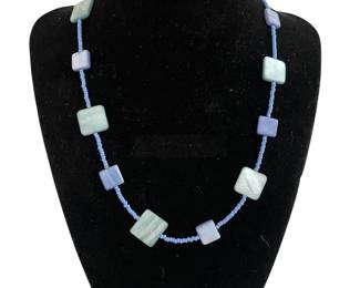 Shell & bead necklace