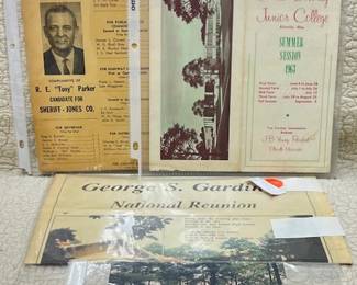 Laurel & Jones County ephemera