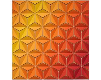  Anne Youkeles, Heatwave , serigraph and collage