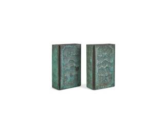 Pair of Beaumont Mood Copper Sconces