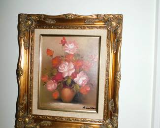 Framed Oil Painting