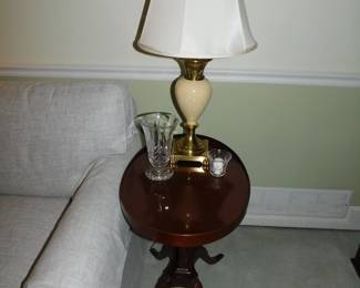 Mahogany Duncan Phyfe End Table