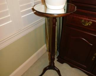 Mahogany Plant Stand