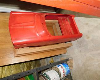 Vintage Pedal Car All Parts Included For Restoration
