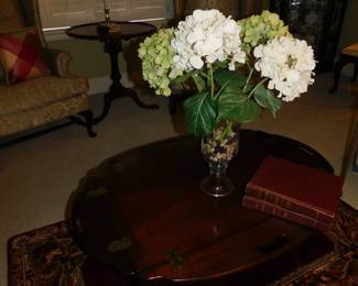 Mahogany Butler Tray Table