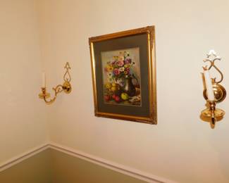 Art Print Baldwin Brass Wall Sconce